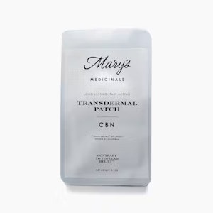 Mary"s medicinals - MARY'S CBN TRANSDERMAL PATCH 20MG