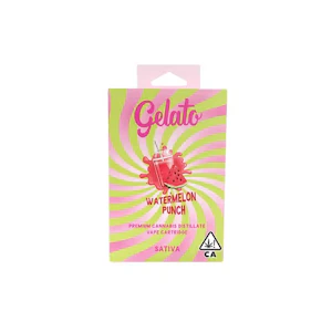 Gelato - WATERMELON PUNCH 1G CARTRIDGE