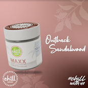 OUTBACK SANDALWOOD MAXX BODY RUB - 1000MG THC : 1000MG CBD