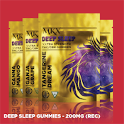 DEEP SLEEP PINEAPPLE EXPRESS CBN GUMMIES (200MG THC: 50MG CBN)