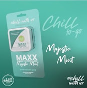 MAXX MAJESTIC MINT - ON THE GO CBD:75MG THC: 75MG