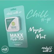 MAXX MAJESTIC MINT - ON THE GO CBD:75MG THC: 75MG