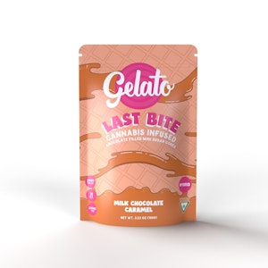Gelato - MILK CHOCOLATE CARAMEL LAST BITES 200MG