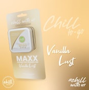 MAXX VANILLA LUST - ON THE GO CBD: 75MG THC: 75MG