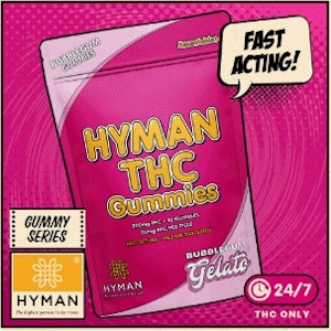 Hyman - BUBBLEGUM GELATO GUMMIES - 200MG