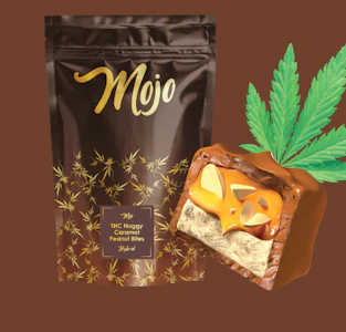 Mojo - NUGGY CARAMEL PEANUT BITES - 200MG
