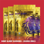 DEEP SLEEP TANGERINE DREAM CBN GUMMIES (200MG THC: 50MG CBN)