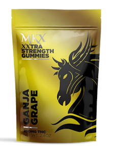Mkx - GANJA GRAPE GUMMIES 200MG