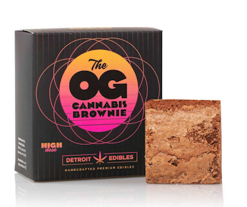 Detroit edibles - OG BROWNIE 200MG