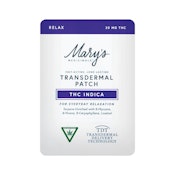 RELAX INDICA TRANSDERMAL-PATCH (20MG THC)