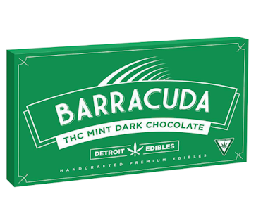 Detroit edibles - DARK MINT CHOCOLATE BAR 200MG