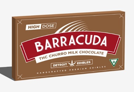 Detroit edibles - MILK CHOCOLATE CHURRO BAR 200MG