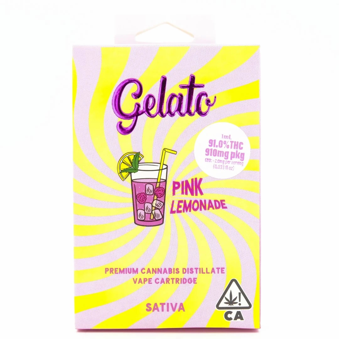Gelato - PINK LEMONADE 1G CARTRIDGE Main Image